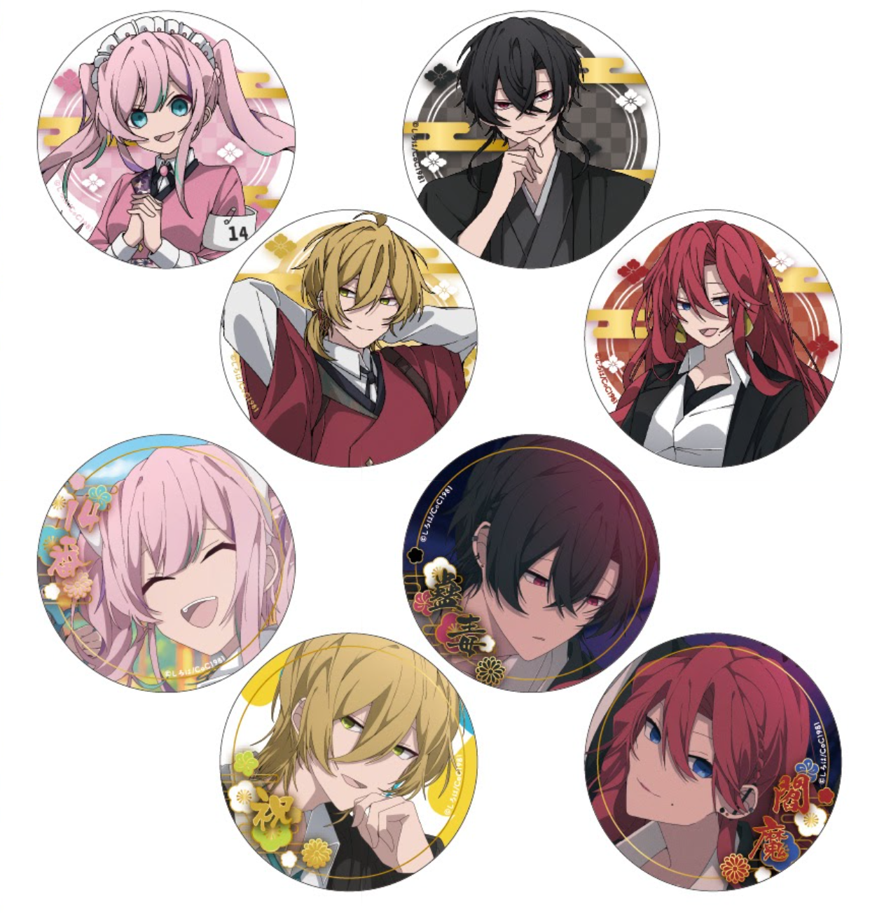 〈四季送り〉缶バッジ コンプリートBOX