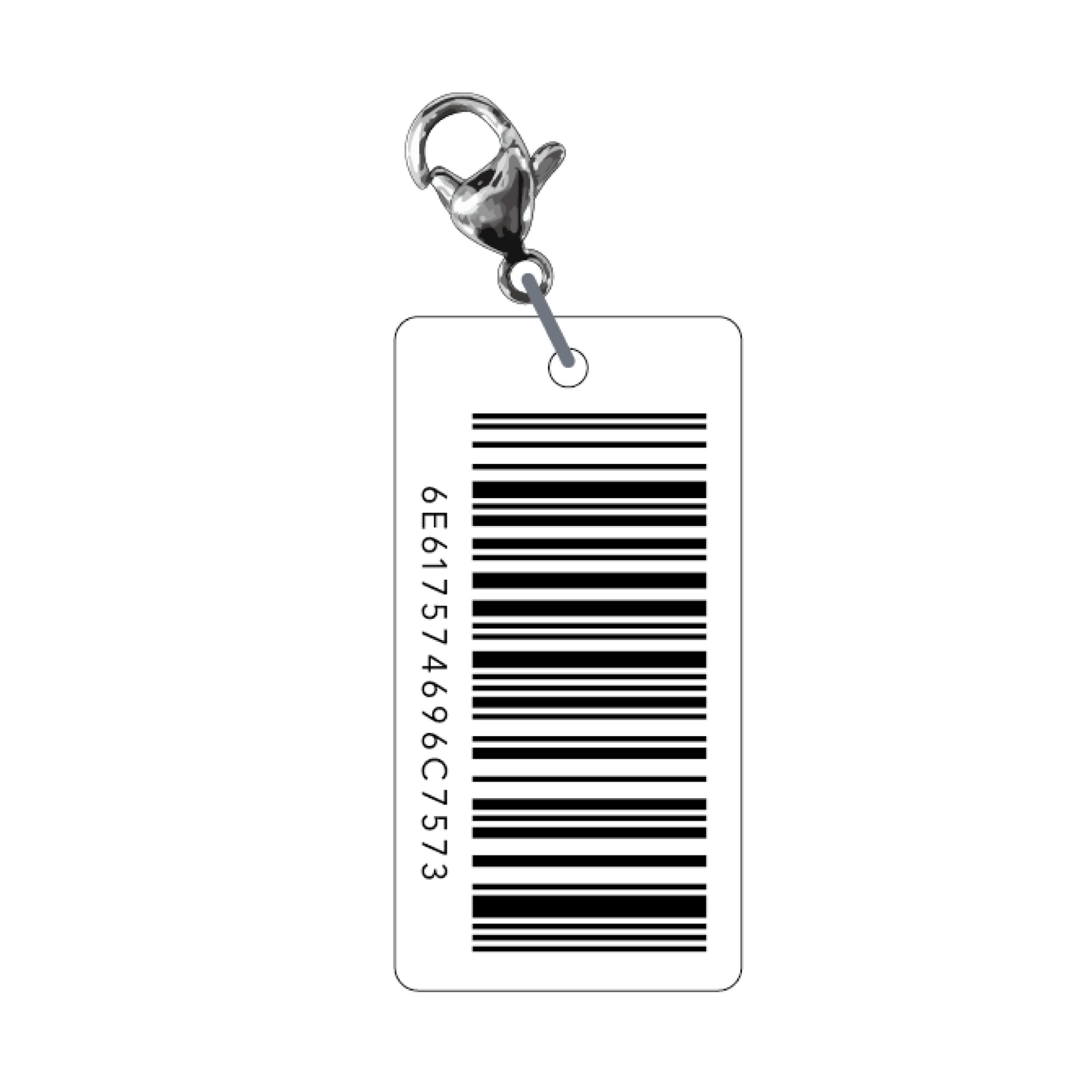 〈四季送り〉概念チャーム「バーコード」