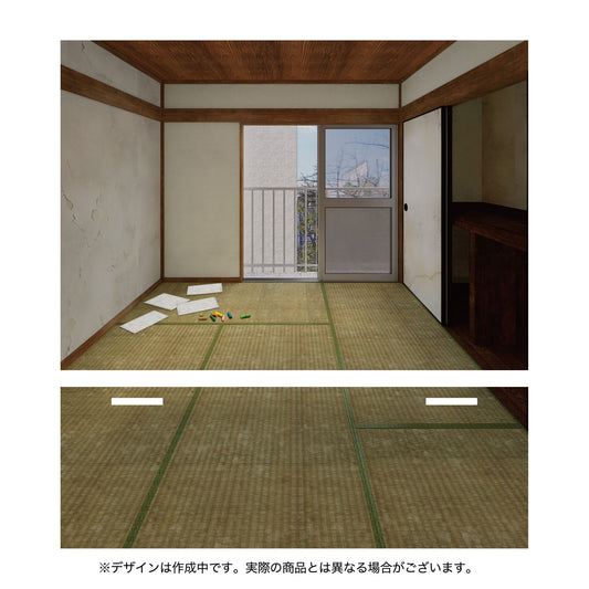 〈ようこそ！迷冥市役所都市伝説課へ！〉背景ジオラマスタンド「アパート」
